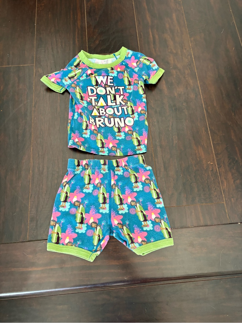 Disney Encanto Bruno Girls 3T Pajama Set “We Don’t Talk About Bruno”
